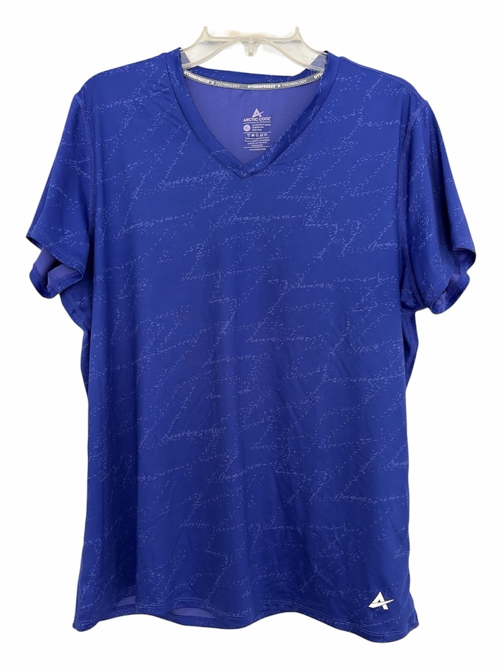 Arctic Cool Women’s V-Neck Active Tee — Bluish Purple